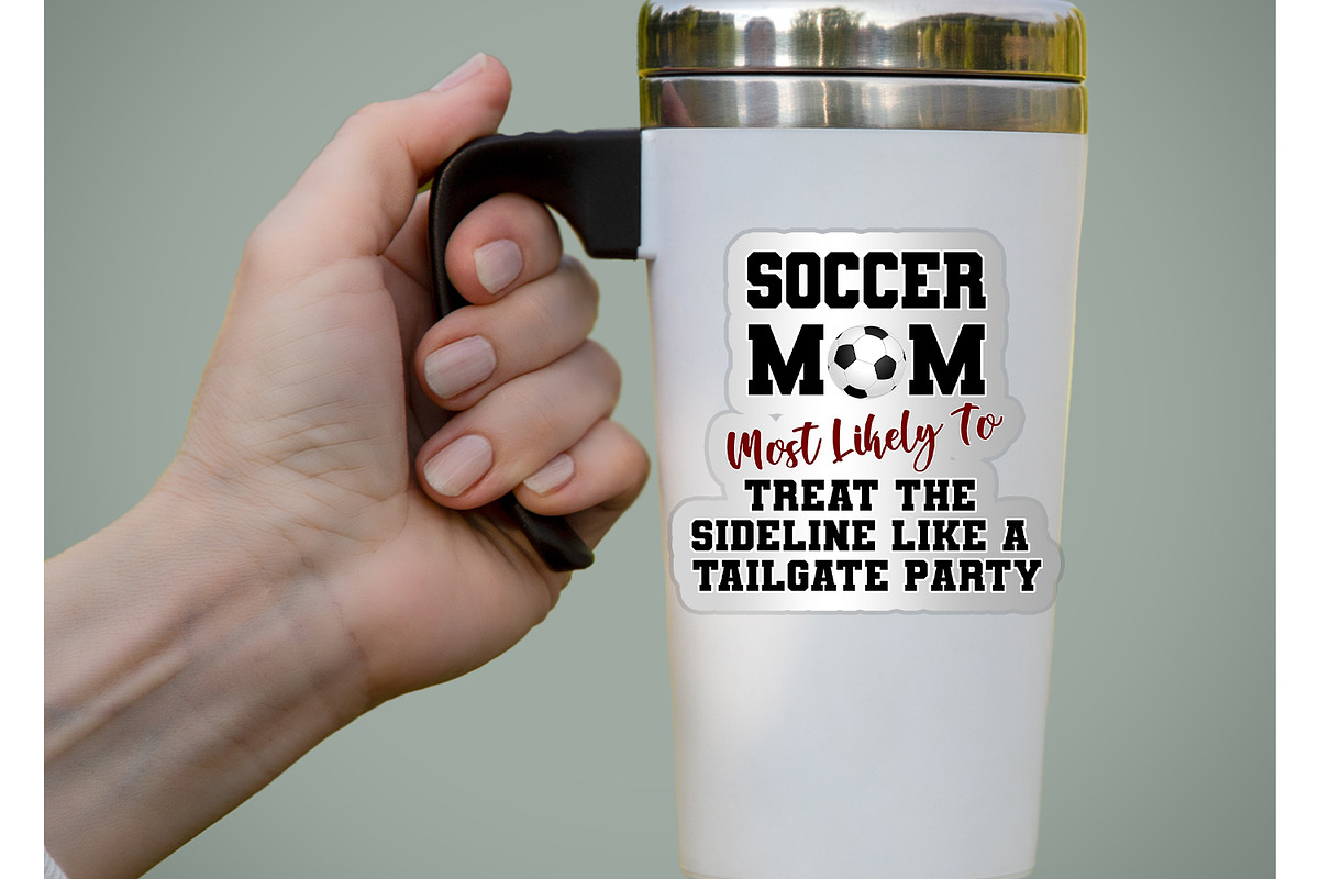 Funny Soccer Mom Sayings Bundle of10, a Sport Illustration by Willow Paige Farms (Photo 6 of 7)