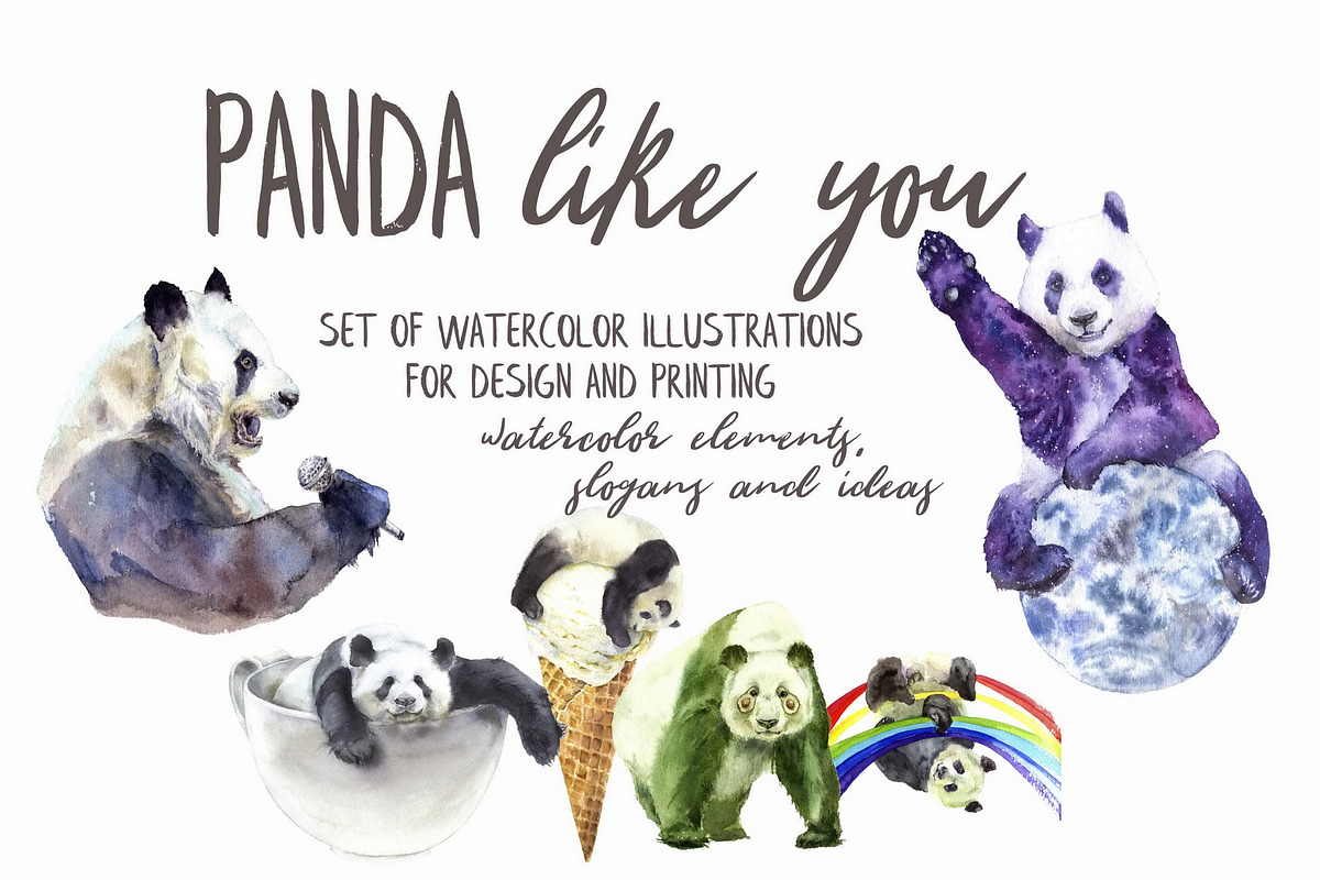 Panda Like You, a Graphic by Cat In Colour (Photo 1 of 6)
