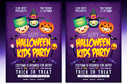 Halloween Kids Party Flyer, a Flyer Template by designblends@gmail.com (Thumbnail 1 of 2)