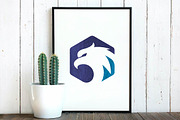 Hexagon Eagle Hawk Falcon Bird Logo, a Branding & Logo Template by jongcreative (Thumbnail 4 of 4)