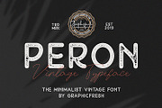 Peron - Modern Vintage | 4 Fonts, a Script Font by Graphicfresh (Thumbnail 8 of 8)