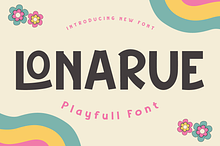 Lonarue | Playful Font Display