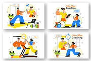 10 Online Fitness Coaching Vector, a Sport Illustration by denayunebgt (Thumbnail 2 of 4)