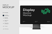 Monitor Display Mockup Template, a Product Mockup by graphypix (Thumbnail 3 of 4)