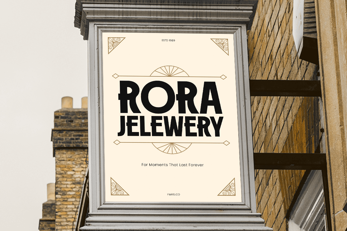 Hornet - Modern Art Deco Font, a Sans Serif Font by TokoPress (Photo 7 of 12)