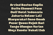 Claresta Display Font, a Sans Serif Font by Ryan Prasetya (Thumbnail 7 of 9)