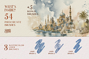 Real Watercolor Procreate Brushes, a Brush Add-On by GRANCI STUDIOS (Thumbnail 3 of 12)