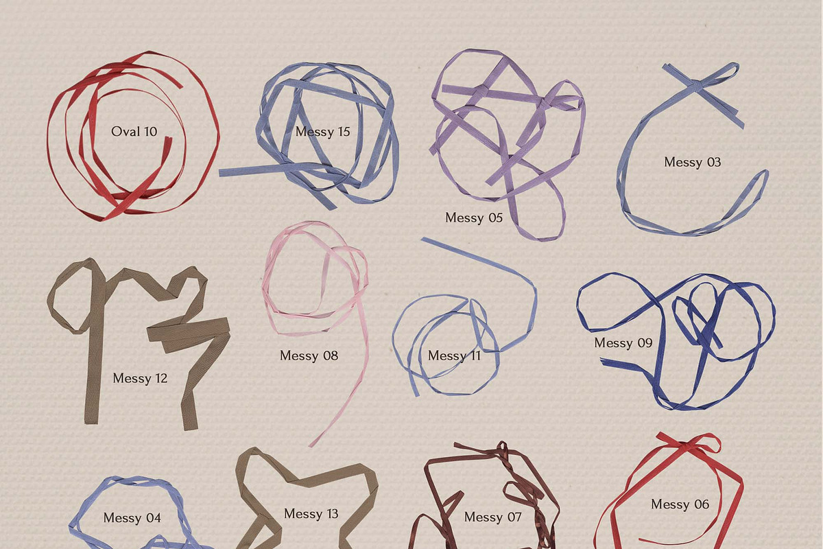 Ribbon Forms – Tactile Elements, an Object Graphic by DigARTbyHavroshka (Photo 12 of 14)
