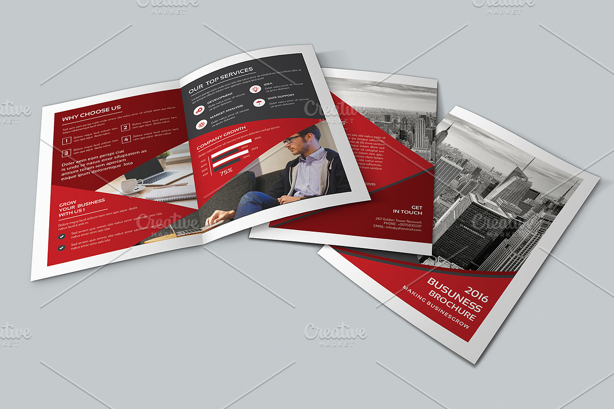 InDesign Corporate Brochure - V454, a Brochure Template by Template Shop (Photo 4 of 5)