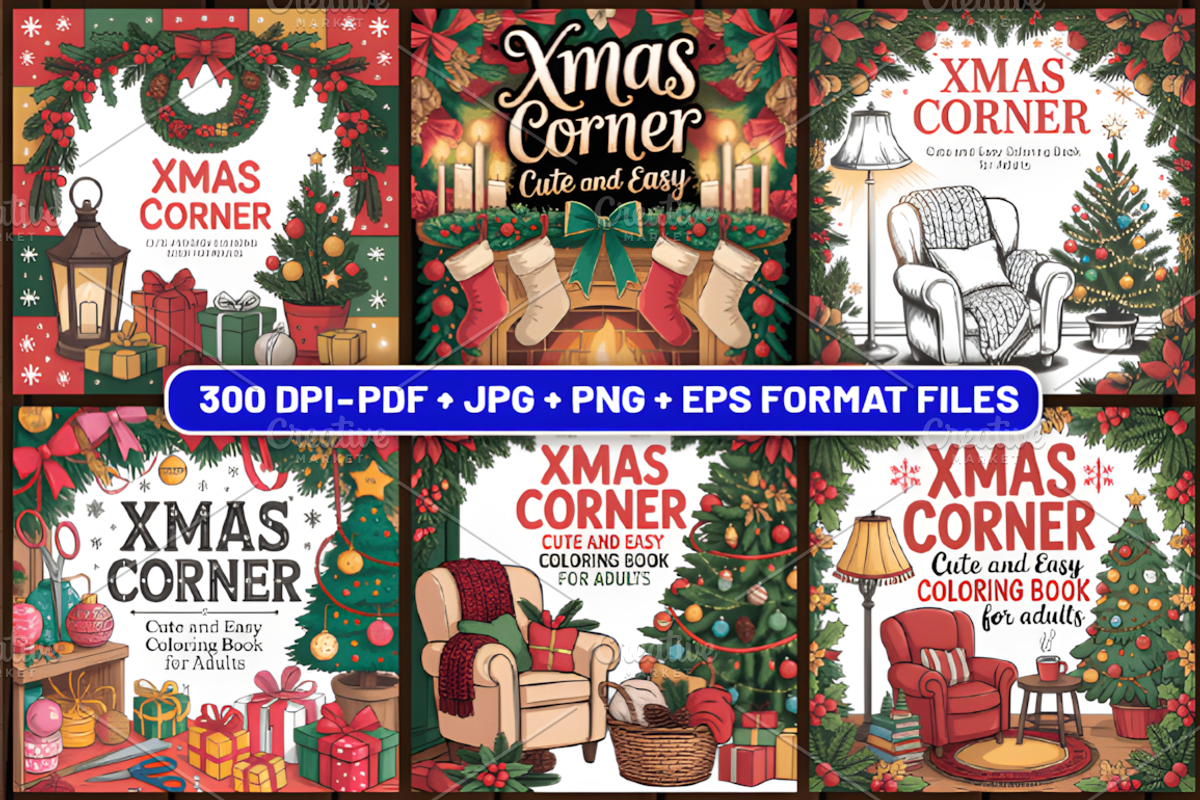 72 Xmas Corner Cute and Easy, a Seasonal Illustration by Design Station (Photo 3 of 5)