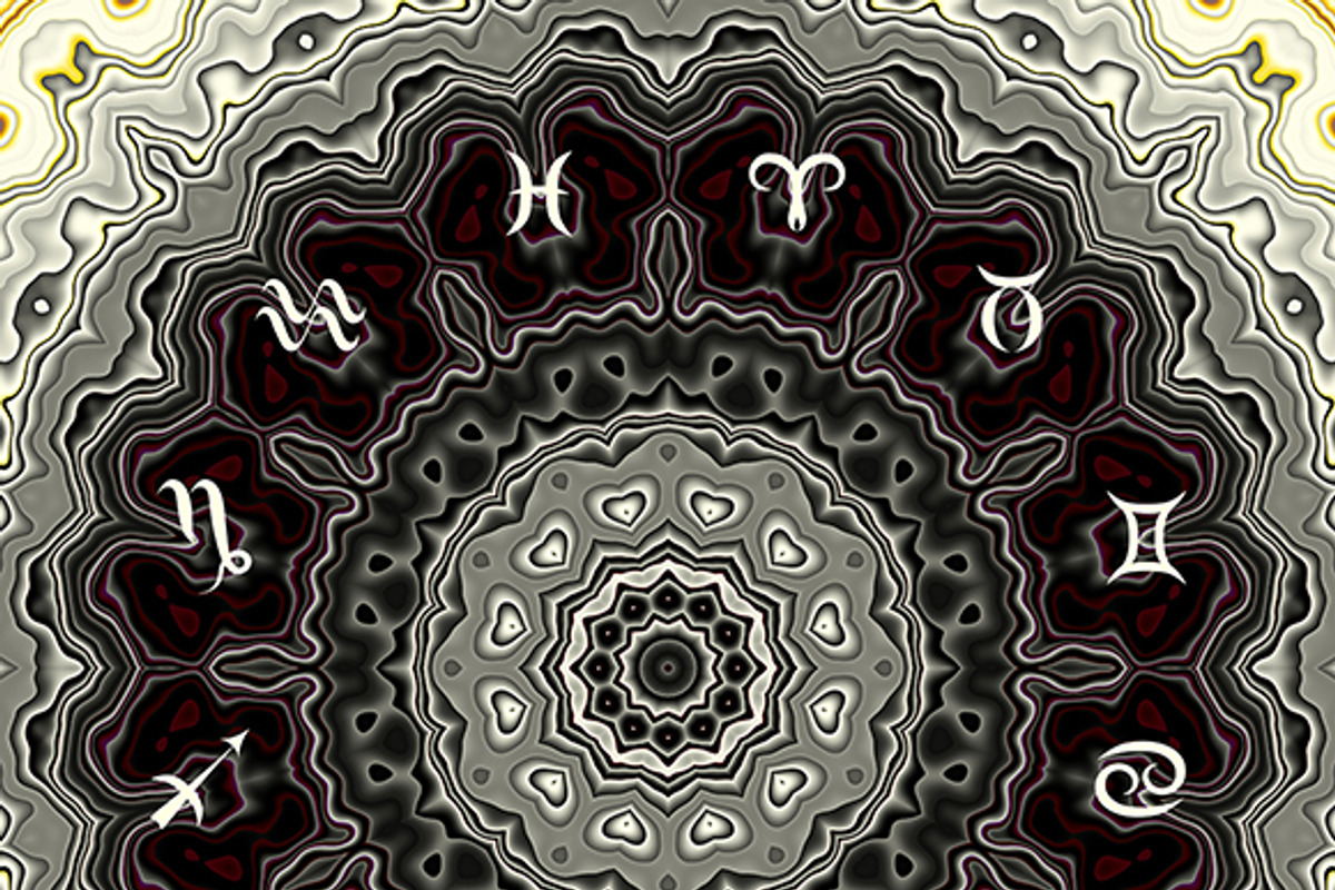 30 mystic zodiac signs circles, an Object Graphic by tkdesign (Photo 10 of 31)