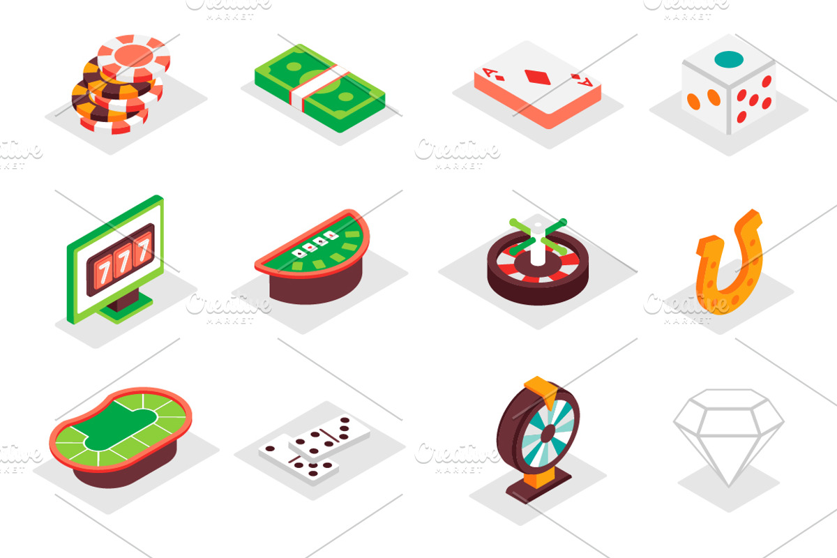 Isometric Icons Pack, a Duotone Icon by alexdndz (Photo 4 of 15)