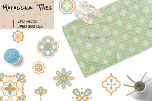 Moroccan Tiles - 20 Patterns