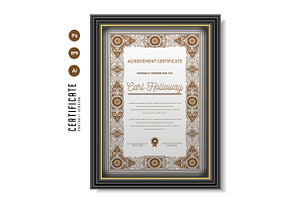 466. Modern Certificate Template