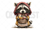 Summer Woodland Animals Clipart, an Illustration by Craft Nest (Thumbnail 11 of 12)