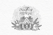 Xmas set graphic illustrations, a Decorative Illustration by Ann Astro (Thumbnail 24 of 24)