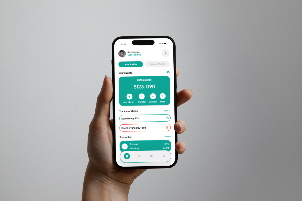 Synora - Habits and Finance App, an App Template by productype1 (Photo 5 of 5)