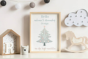 Nordic Christmas Tree Clipart, an Illustration by CreationArt (Thumbnail 4 of 6)