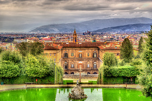 View of the palazzo pitti in florenc stock photo containing florence and, an Architecture Photo by Leonid Andronov