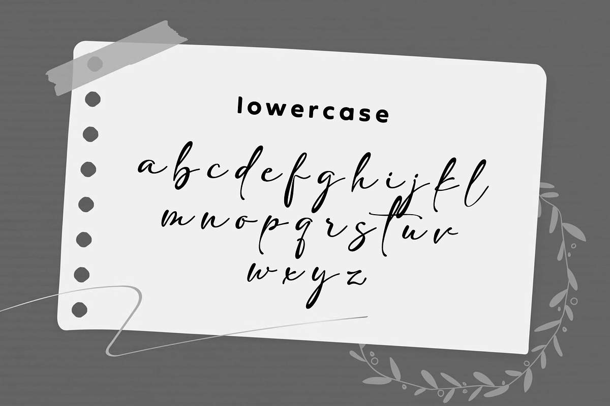 Athaya, a Handwritten Font by almazstudio (Photo 9 of 10)