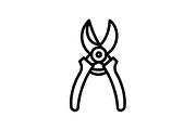 50 Professional Garden Shears Vector, an Illustration by hafijul (Thumbnail 43 of 51)