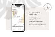 ANIMATED Instagram Posts – Lina, a Social Media Template by AgataCreate (Thumbnail 2 of 8)