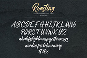 Roasting Script Handwritten Font, a Script Font by HanzelSpace Studio (Thumbnail 6 of 6)