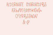 Sweet Serendipity, Bouncy Monoline, a Sans Serif Font by Jordyn Alison Designs (Thumbnail 8 of 10)