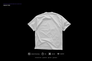 MOKITUP: Heavy Tee 001 Mockup