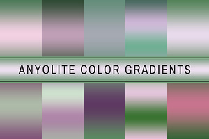 Anyolite Color Gradients