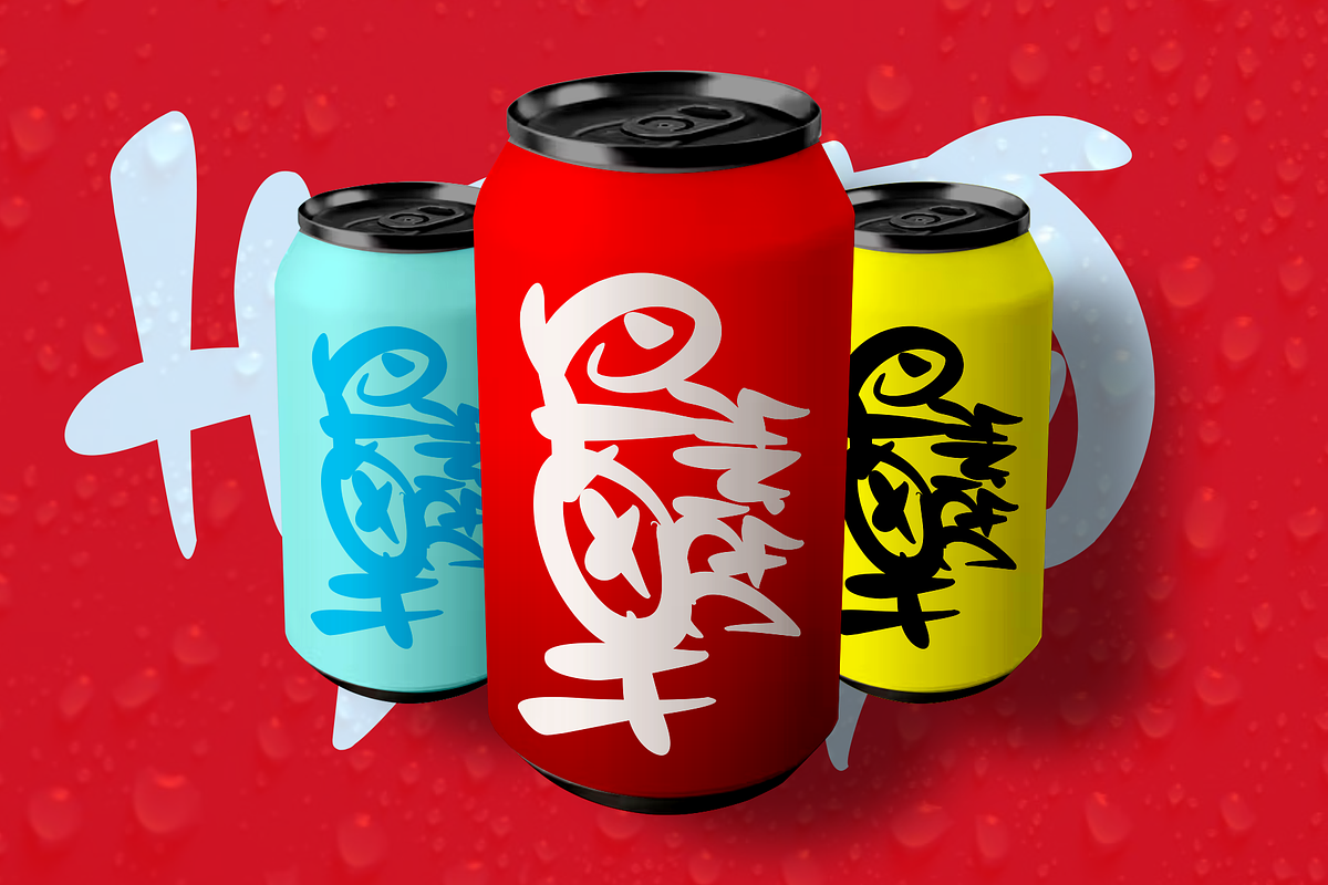Coolgank - Dynamic Graffiti Font, a Handwritten Font by asfgraphics (Photo 7 of 10)