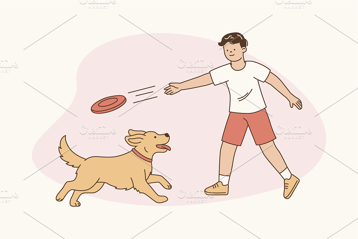 The Pet Connection Illustration, an Object Graphic by Jump Studio (Photo 12 of 12)