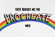 Doodle Procreate Brushes, a Brush Add-On by AnniaArt (Thumbnail 6 of 6)