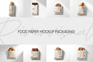 Food Paper Mockup
