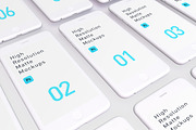 High Resolution Matte Mockups, an iPhone Mockup by vsdsgn (Thumbnail 7 of 8)