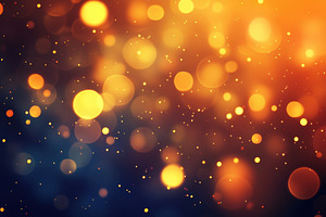 Golden, orange, and yellow lights, a Photo by Pavel_design