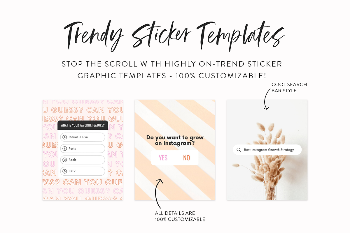 Instagram Engagement Posts Template, a Social Media Template by My Social Boutique (Photo 6 of 10)
