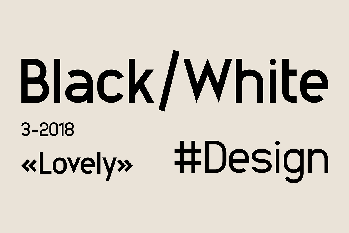 Animosa – Font Family, a Sans Serif Font by Stefano Giliberti (Photo 7 of 10)