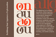 Balldoug - Modern Classic Serif, a Serif Font by Qweera Studio (Thumbnail 4 of 11)