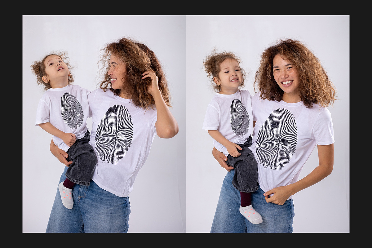 T-Shirt Mock-Up Set, a Shirt Mockup by Freeman Studio (Photo 9 of 15)