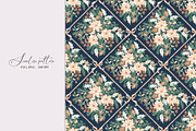 Christmas Botanical Grid Pattern, a Pattern Graphic by SirenaArt (Thumbnail 6 of 20)