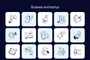 850 Business and Tech Doodle Icons, an Outline Icon by Vectors Market (Thumbnail 11 of 19)