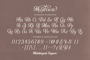 Monthrose - Modern Cursive Script, a Script Font by Pixesia Studio (Thumbnail 14 of 14)