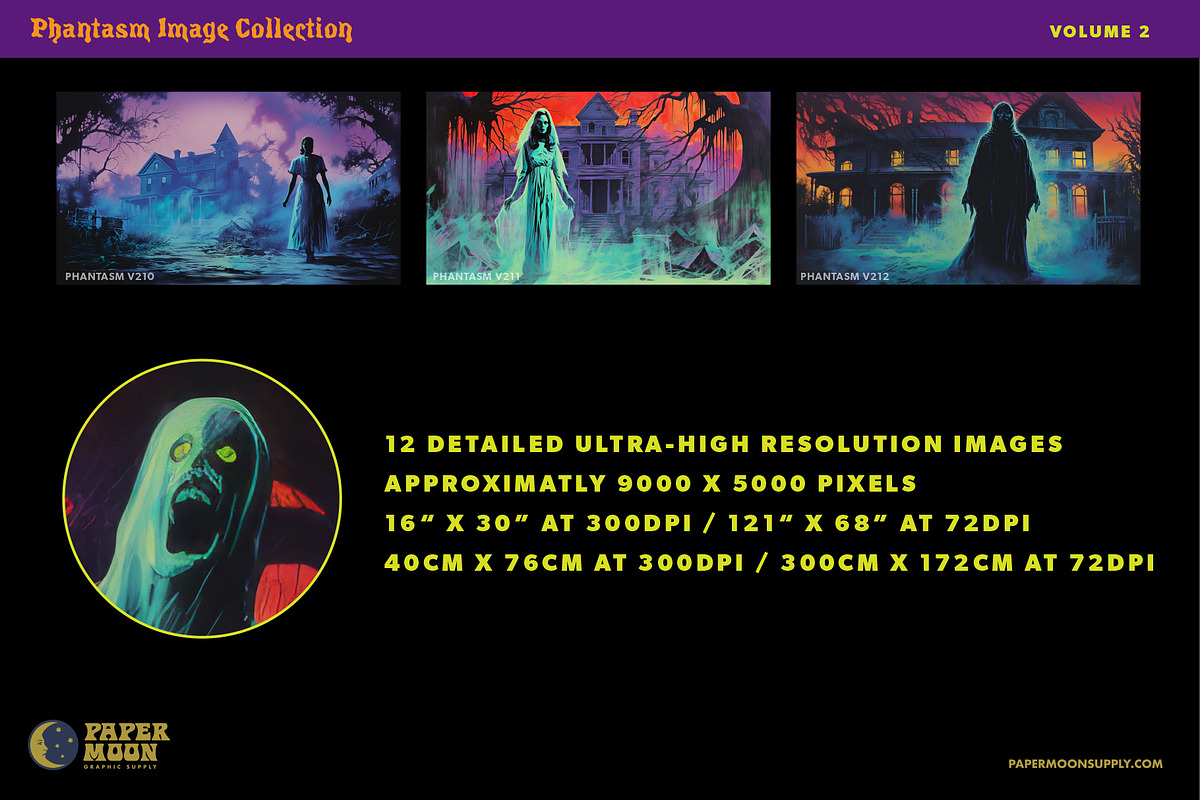 PM Phantasm Image Collection 2, an Illustration by Paper Moon Graphic Supply (Photo 3 of 3)