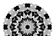 27 mandala vector backgrounds design, a Pattern Graphic by NJ Himel (Thumbnail 2 of 28)