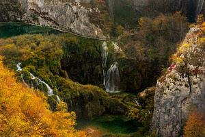 Autumn colors and waterfalls of, a Nature Photo by Nature and travel