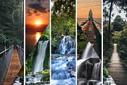 Collage Photo Frame Design Bundle, a Print Template by MRI STUDIO (Thumbnail 17 of 52)