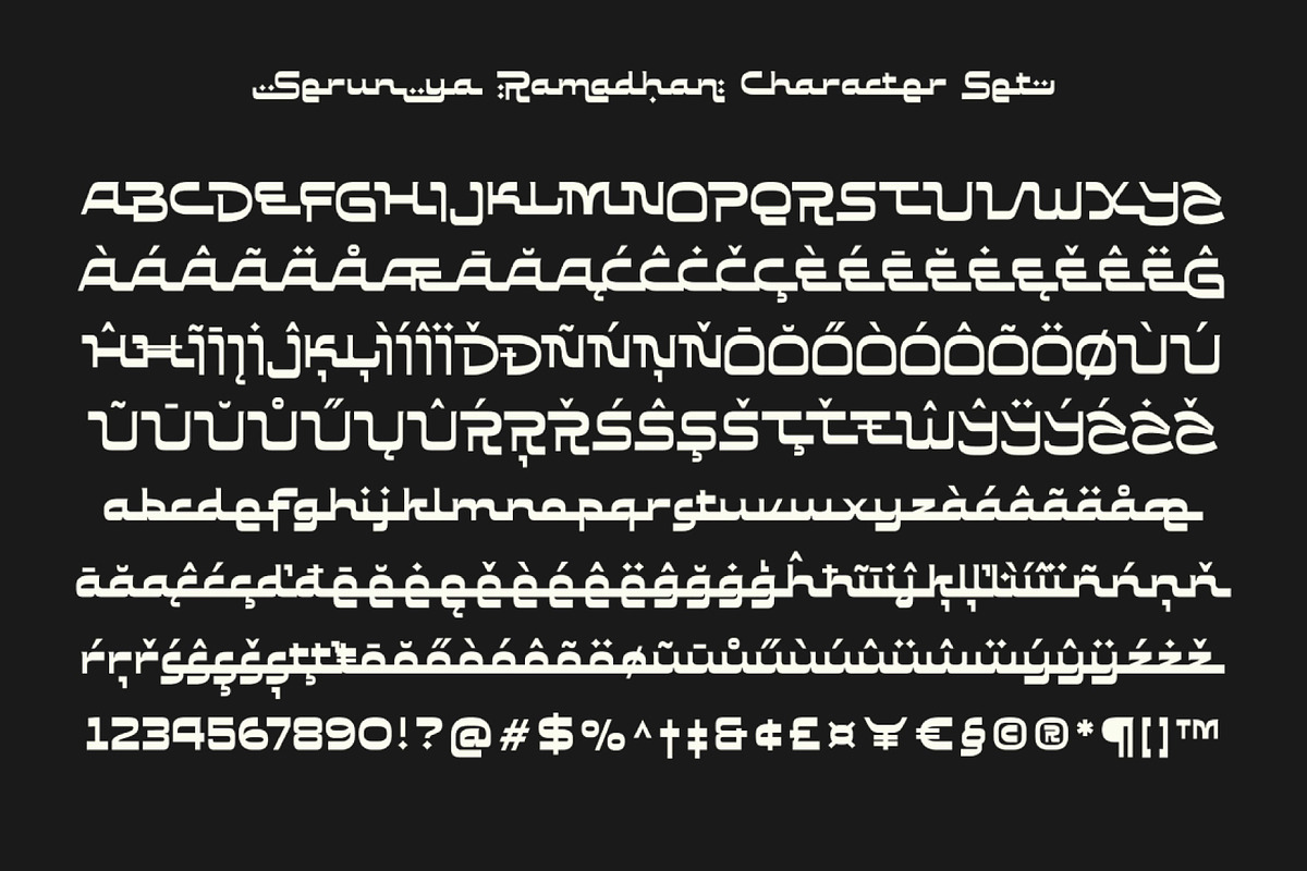 Serunya Ramadhan - Arabic Style Font, a Script Font by Prioritype Co (Photo 11 of 11)
