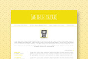 Stylish Resume / CV Template, a Resume Template by The Path (Thumbnail 3 of 4)