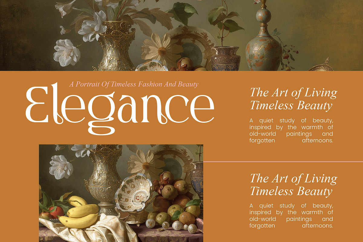 Celineso Aroma Elegant Serif, a Serif Font by timelesstype.co (Photo 2 of 10)